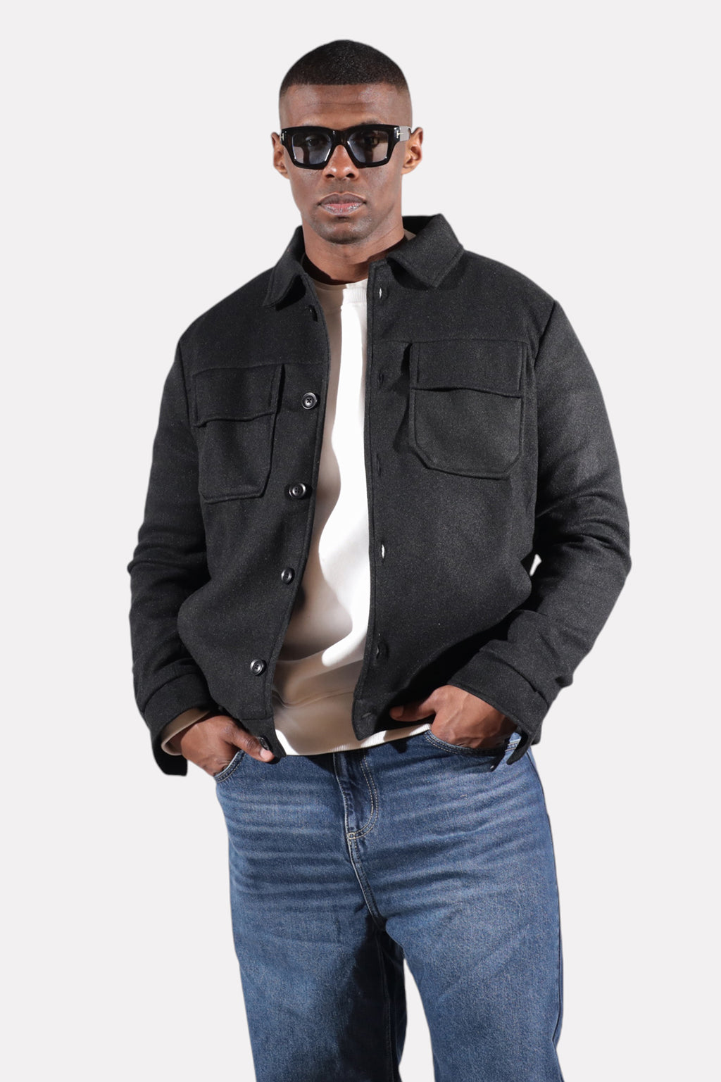 WOOL OVERSHIRT