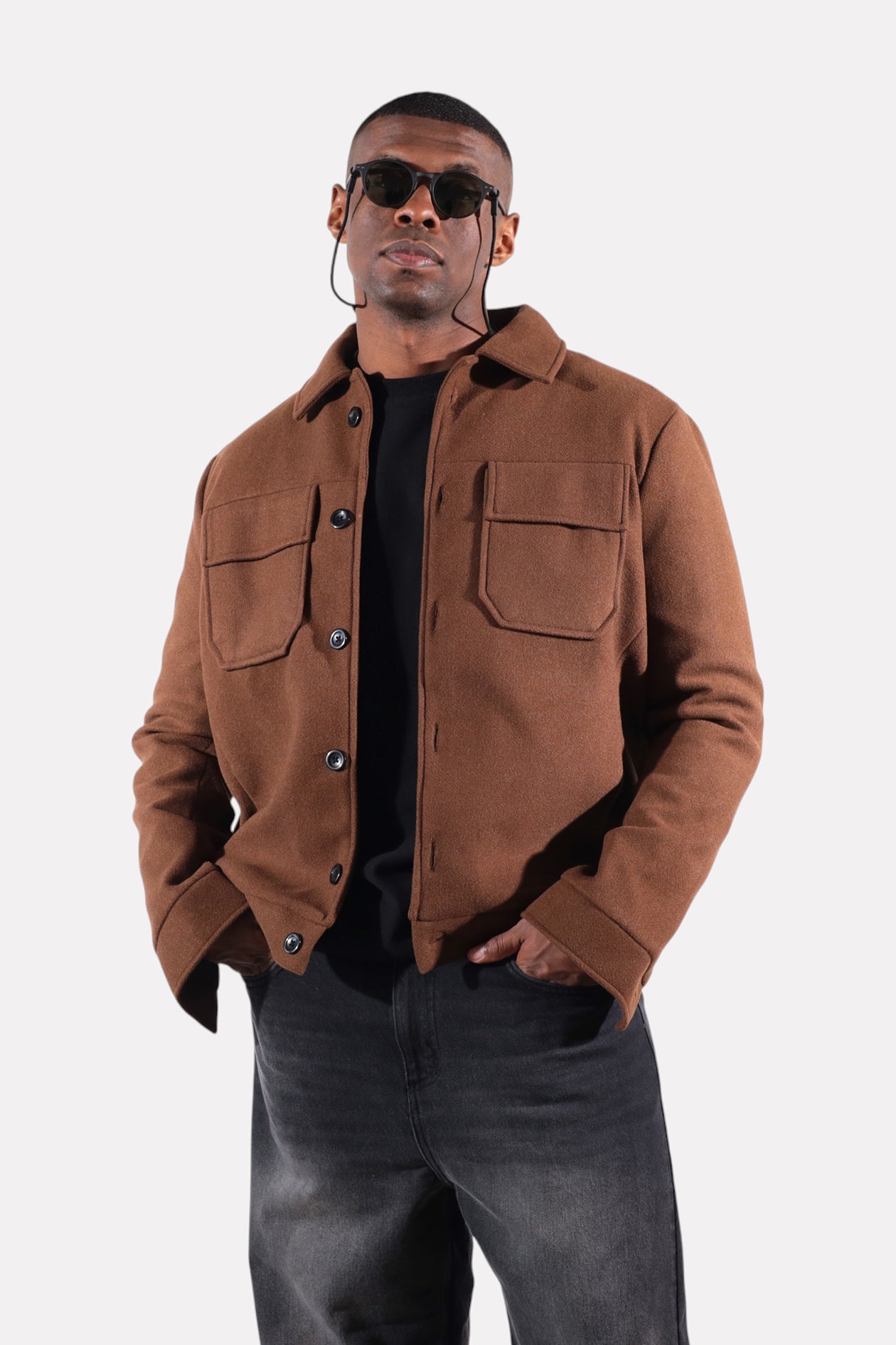 WOOL OVERSHIRT