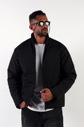 TEXTURED ZIP JACKET