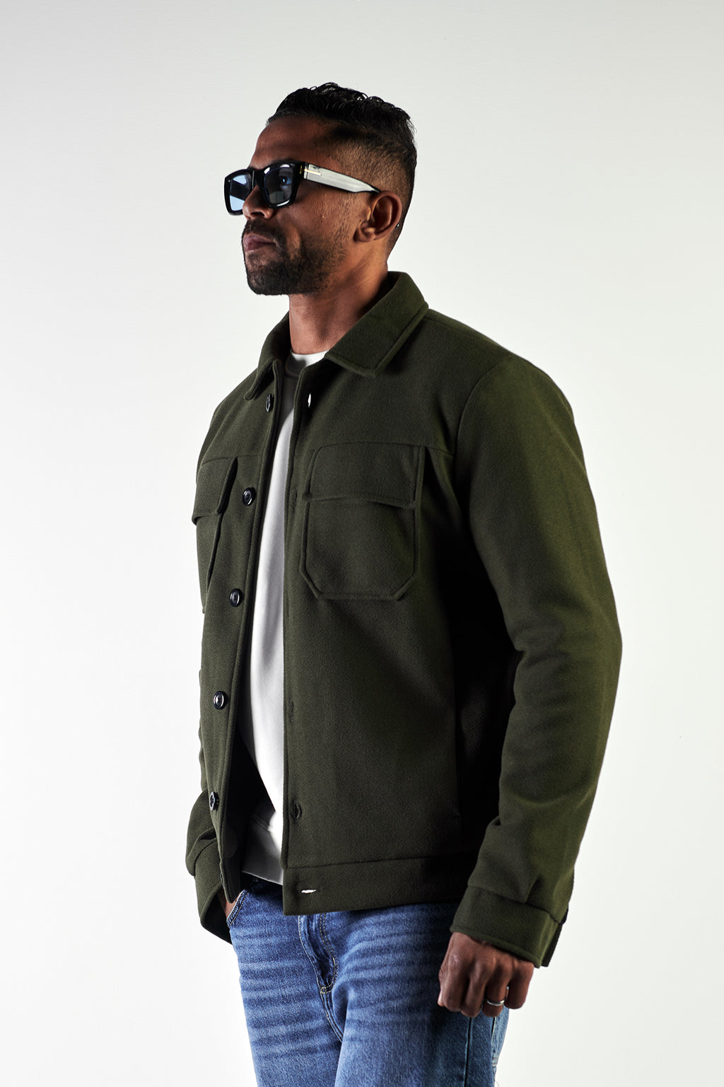 WOOL OVERSHIRT