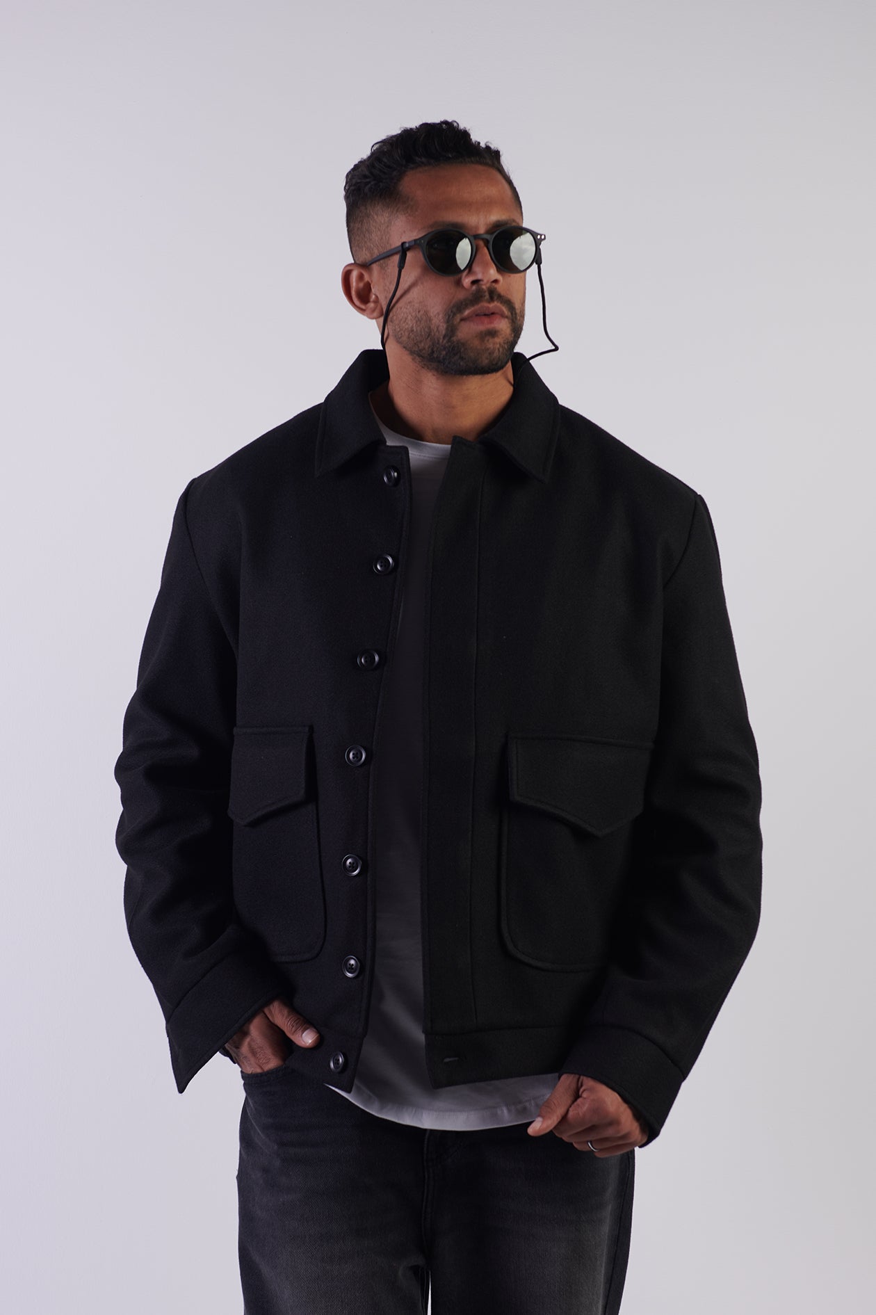 WOOL FIELD JACKET