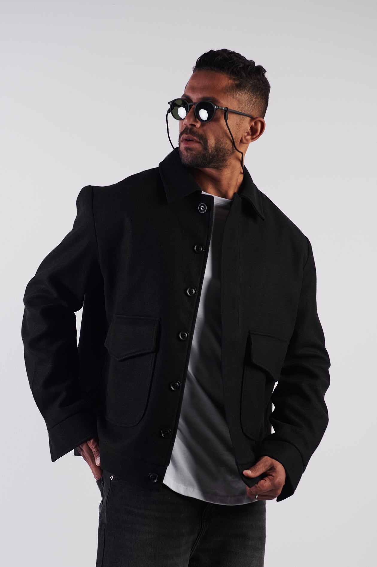 WOOL FIELD JACKET
