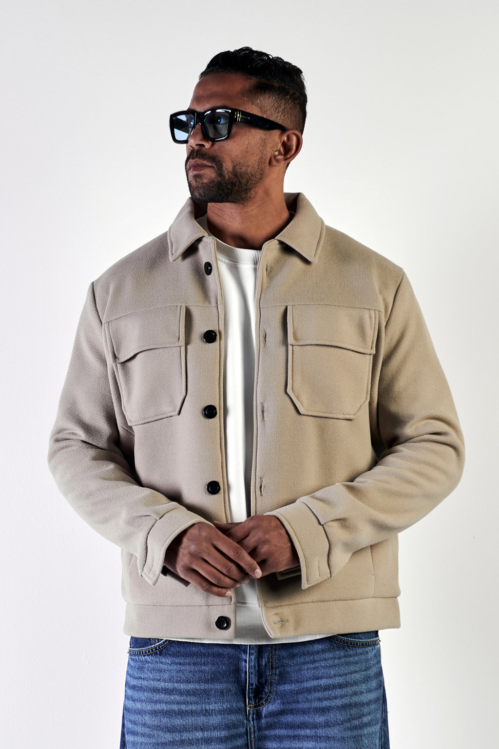 WOOL OVERSHIRT