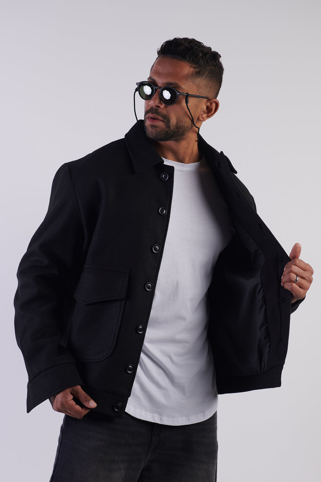 WOOL FIELD JACKET