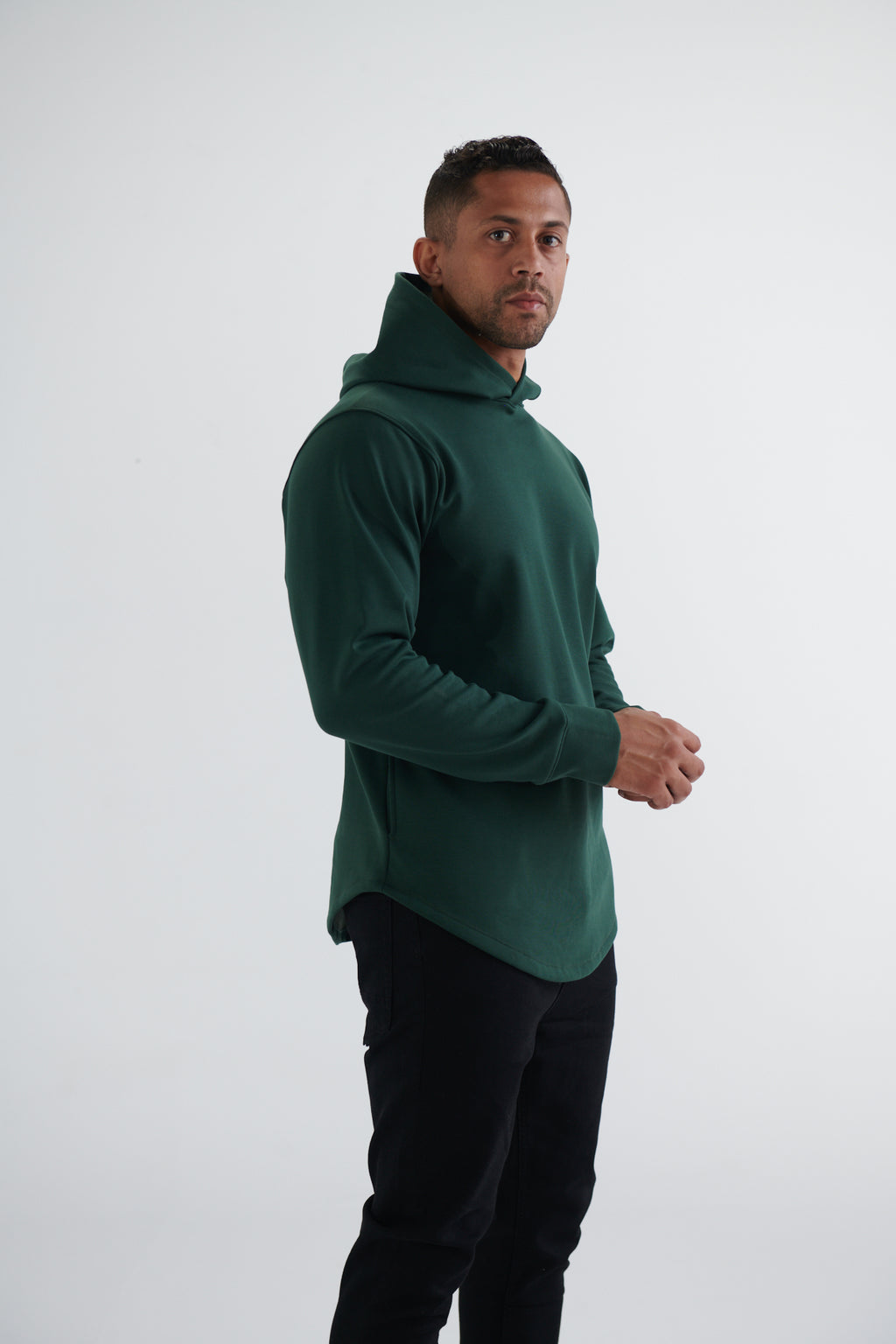 CURVED HOODIE