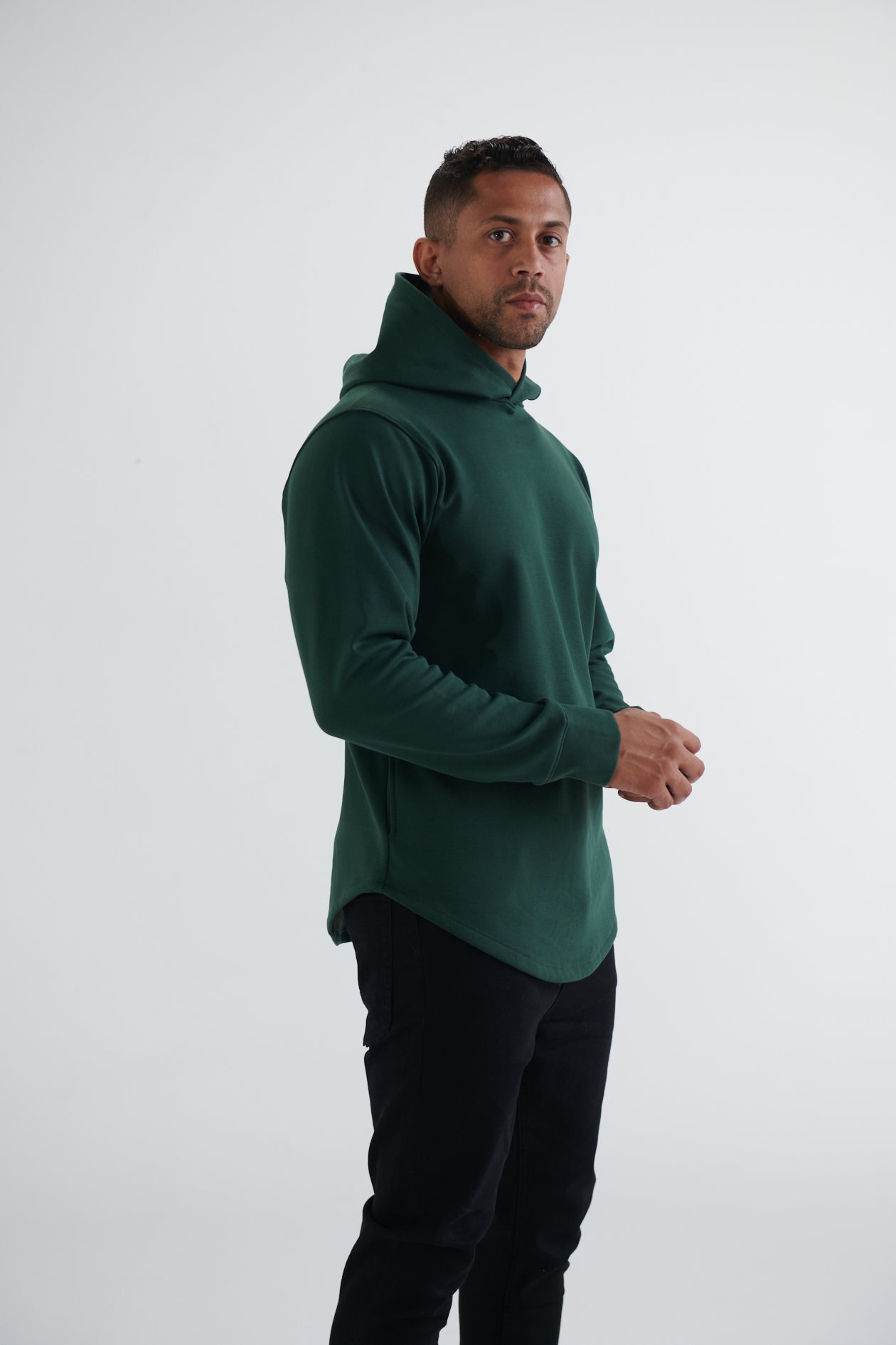 CURVED HOODIE