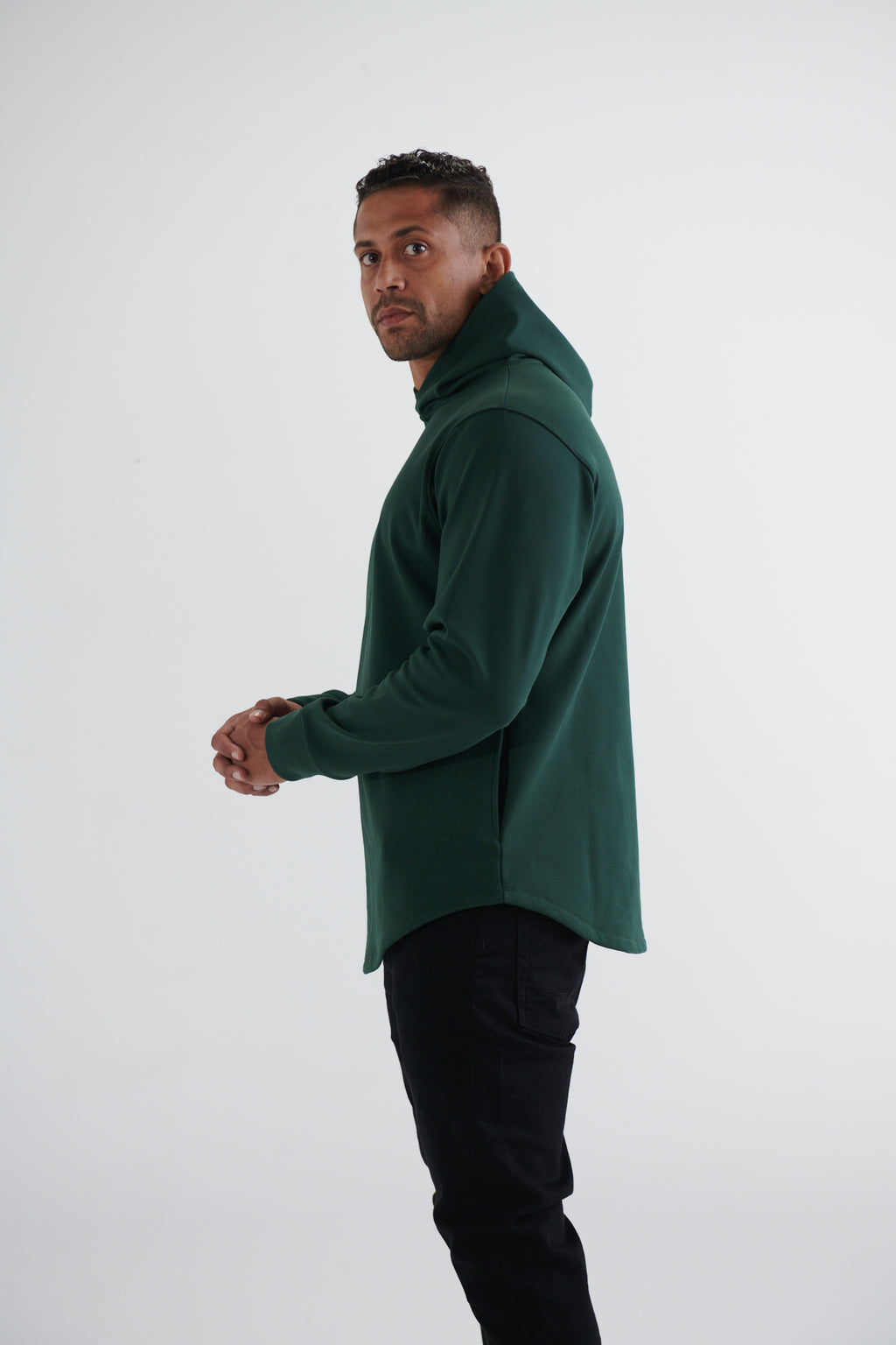 CURVED HOODIE