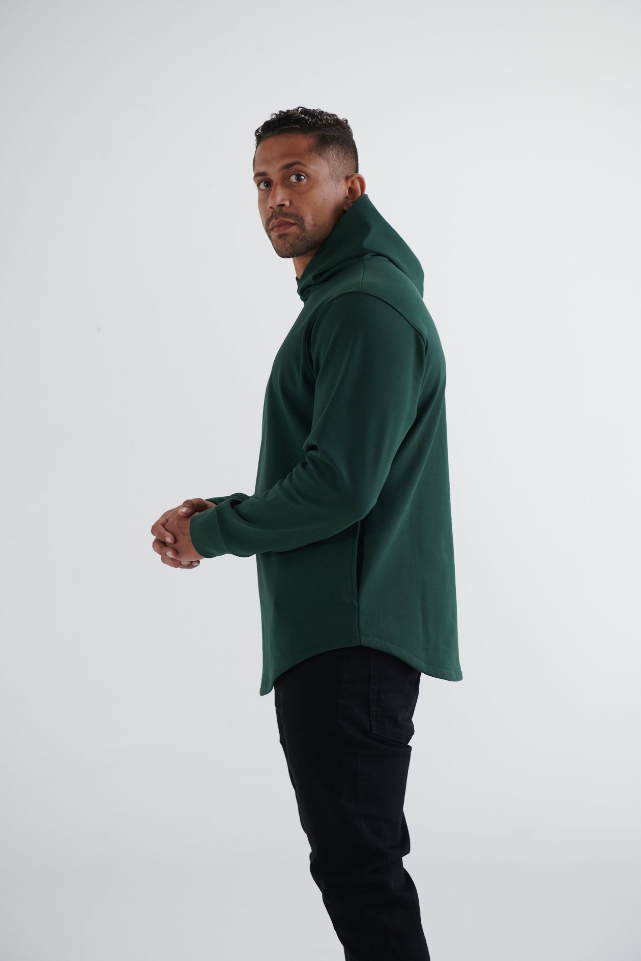 CURVED HOODIE