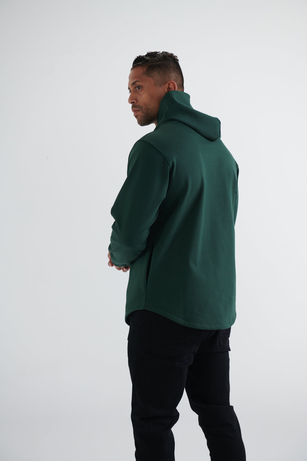 CURVED HOODIE