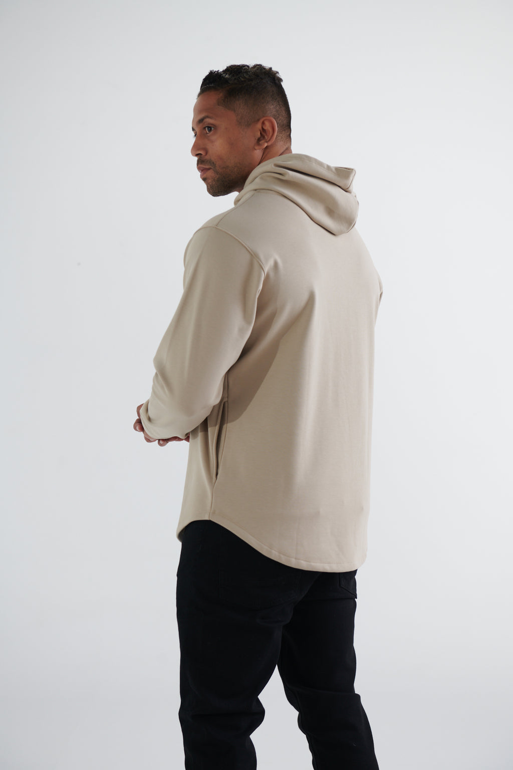 CURVED HOODIE