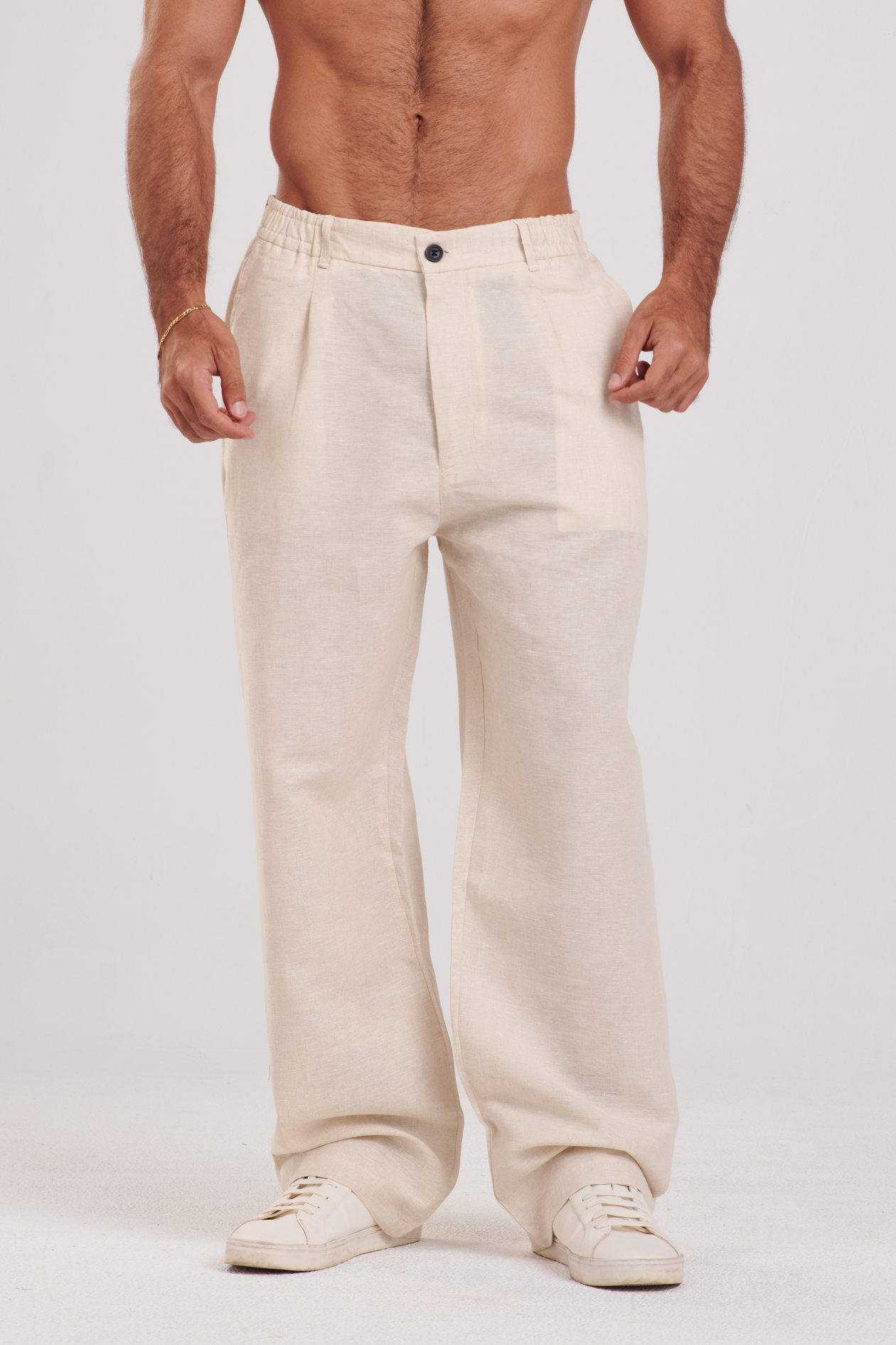 LINEN TROUSERS