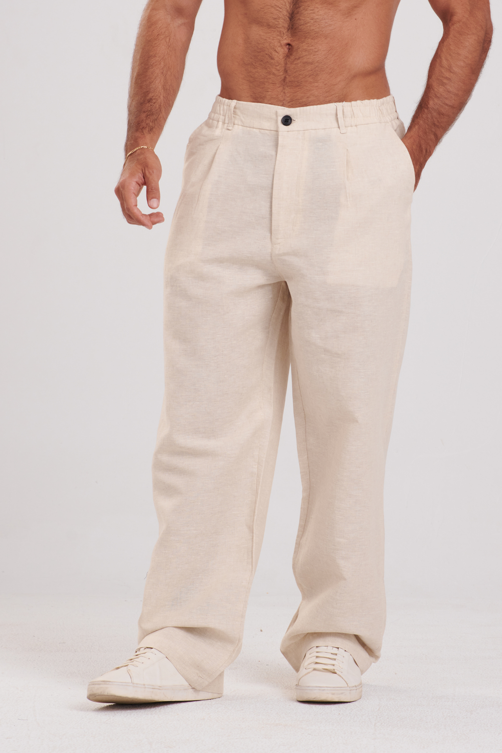 LINEN TROUSERS