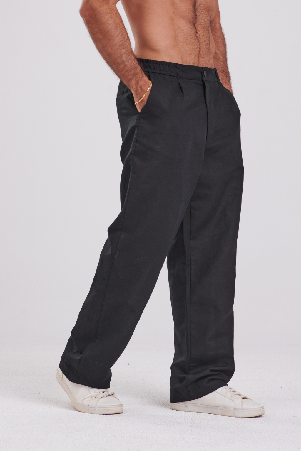 LINEN TROUSERS