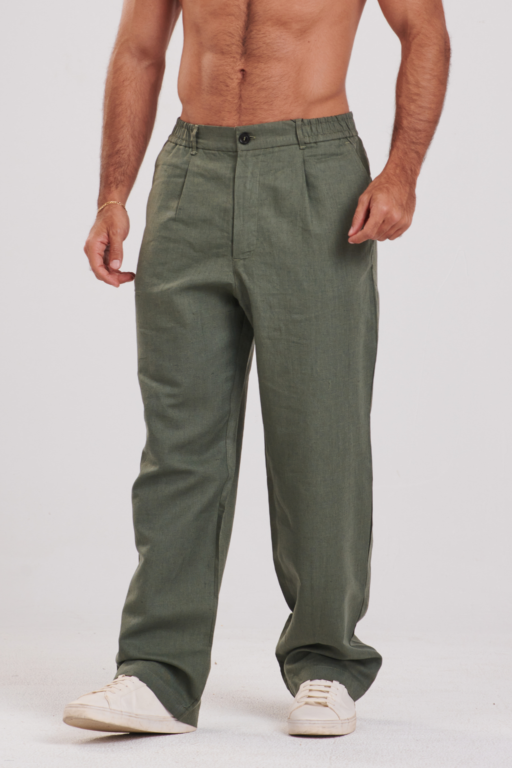 LINEN TROUSERS