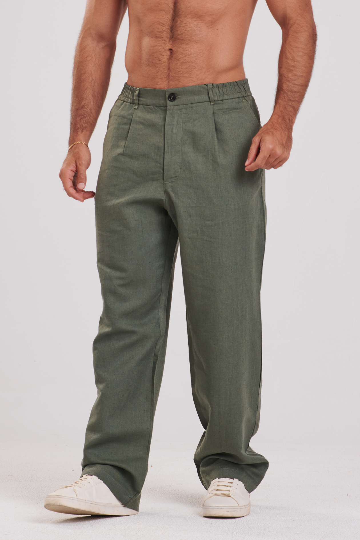 LINEN TROUSERS