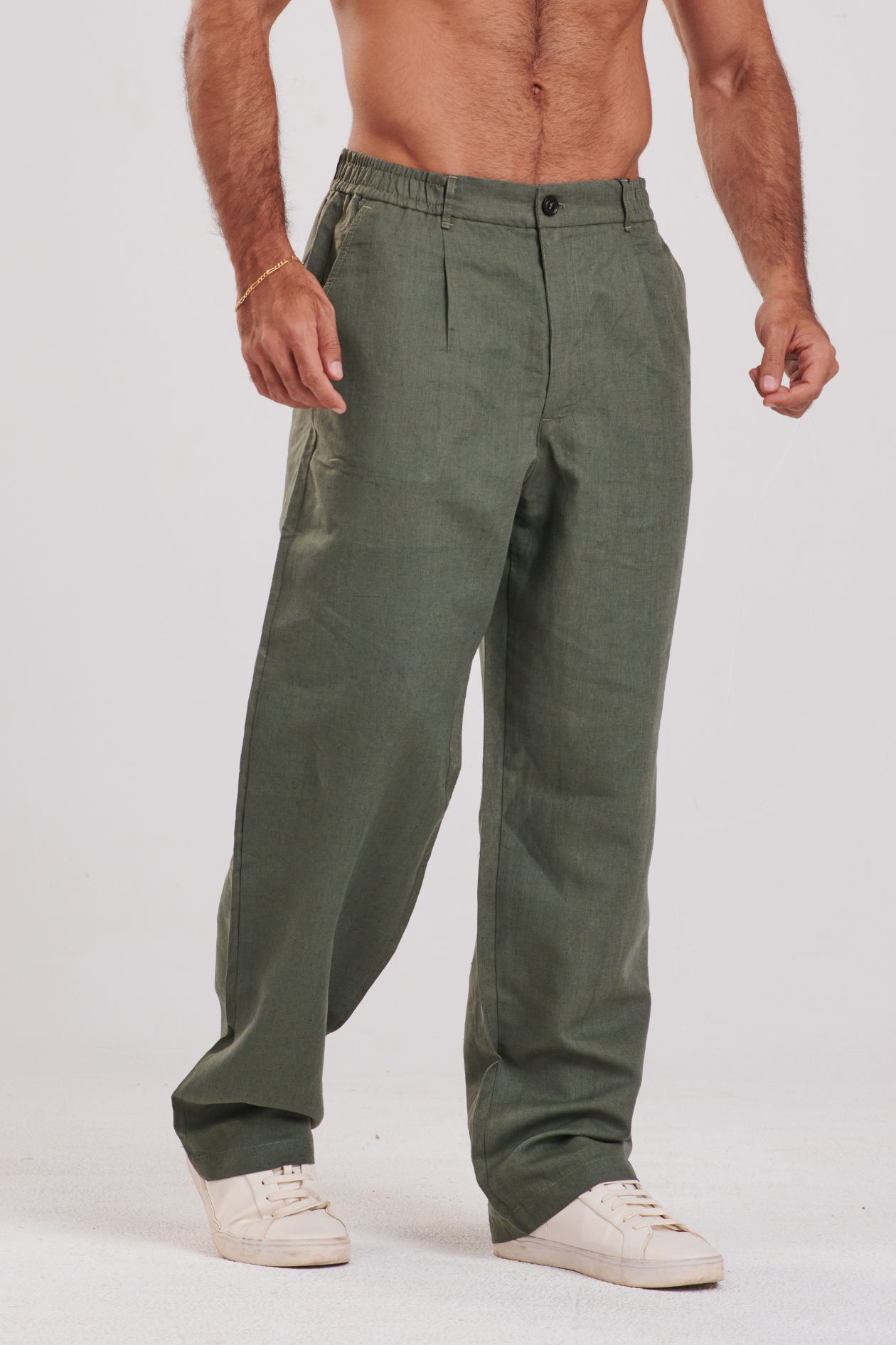 LINEN TROUSERS