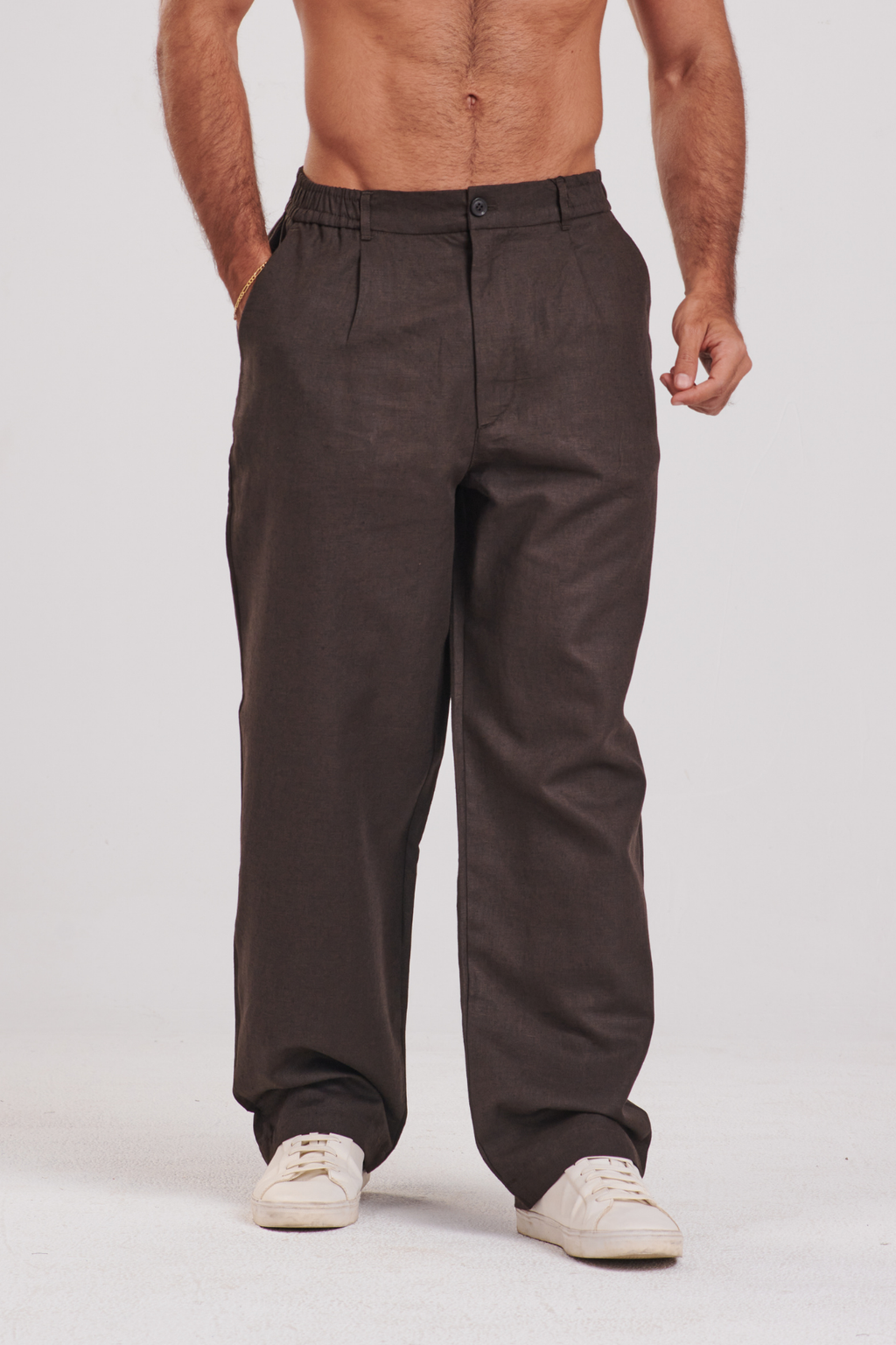 LINEN TROUSERS