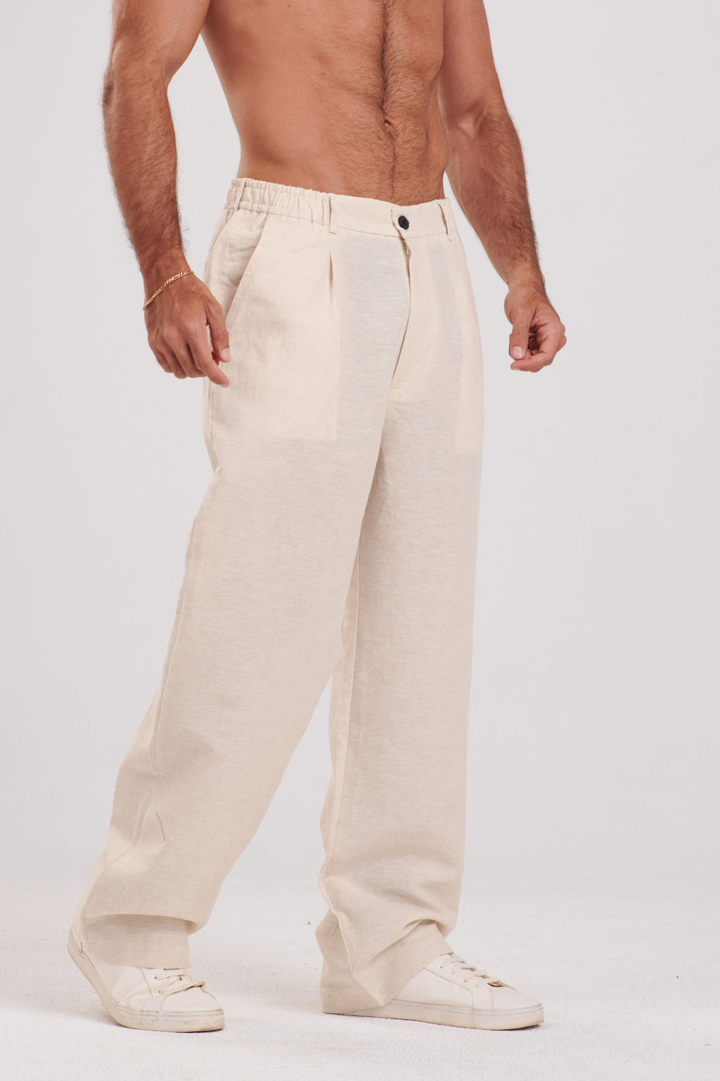 LINEN TROUSERS