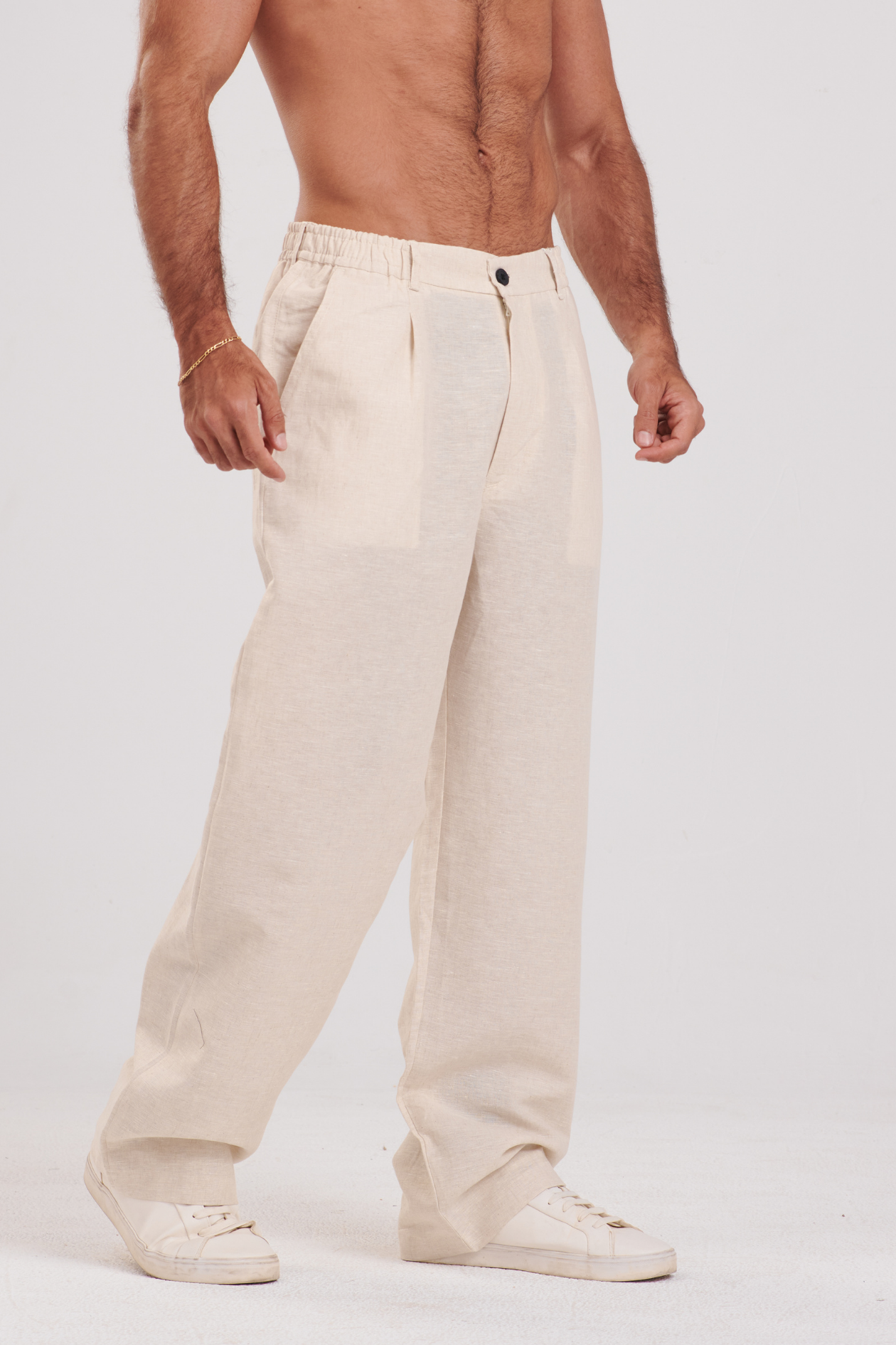 LINEN TROUSERS